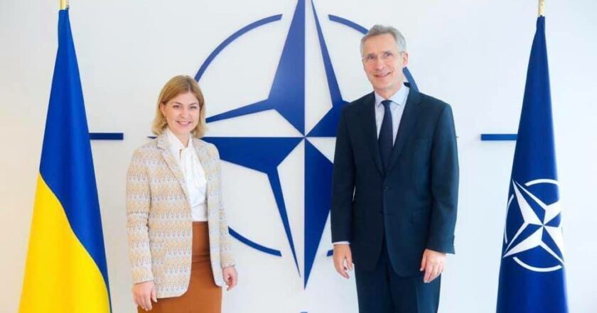 Комісія НАТО-Україна: Столтенберг і Стефанішина провели брифінг
