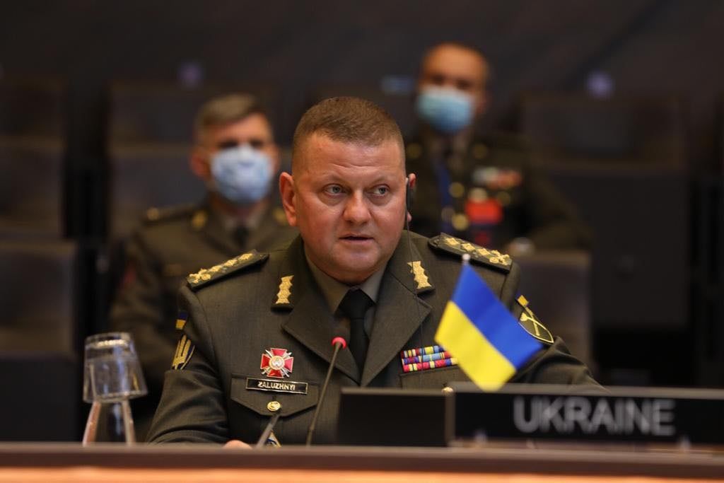 Головнокомандувач ЗСУ Залужний: Україні протистоїть держава-агресор з мільйонним військом