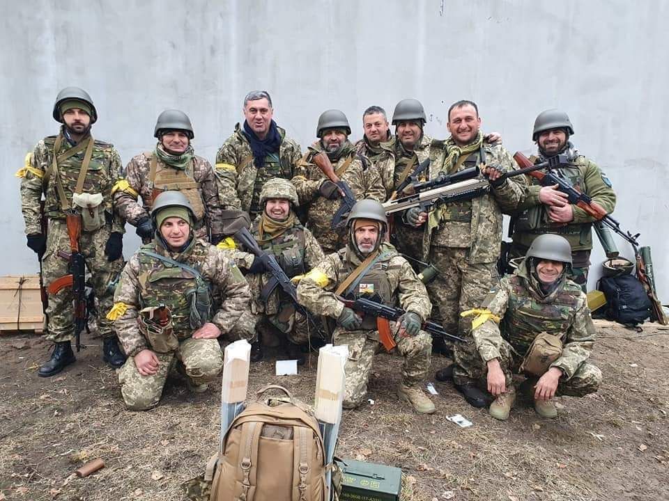 Ексміністр оборони Грузії Іраклій Окруашвілі воює з окупантами в Україні