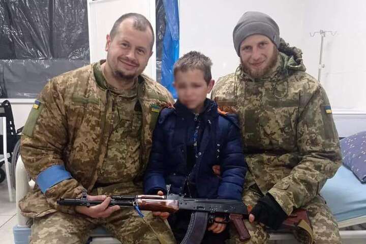 На Київщині 11-річний хлопчик прийшов записуватися до лав тероборони