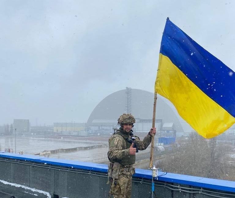 Десантно-штурмові війська ЗСУ взяли під контроль район міста Прип’ять та ділянку Державного кордону України з білорусю.
