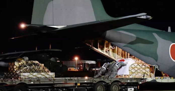 Індія не дозволила посадку японського літака для завантаження допомоги українцям