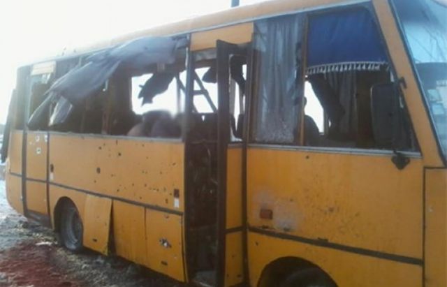 У Попасній рашисти розстріляли евакуаційні автобуси