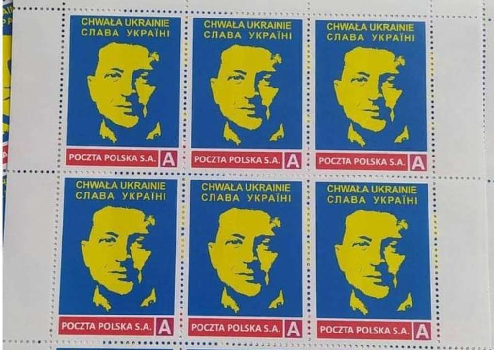 У Польщі розкупили за день марку з портретом Зеленського