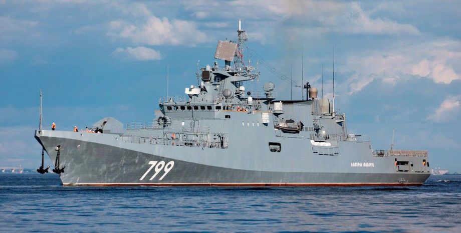 Через корабель "Адмірал Макаров" збільшилася небезпека ракетних ударів.