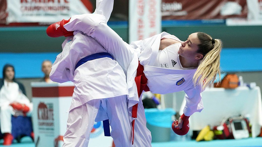 Анжеліка Терлюга виборола золото на чемпіонаті Європи з карате