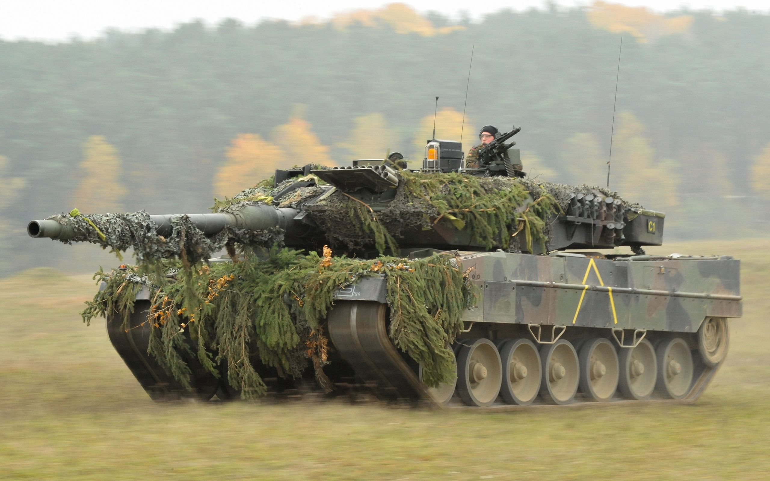 Грізні танки «Leopard».