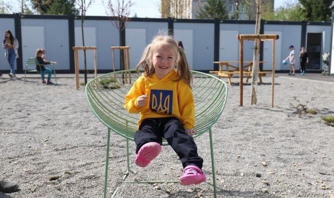 Поблизу Києва відкрився табір відпочинку для дітей-переселенців