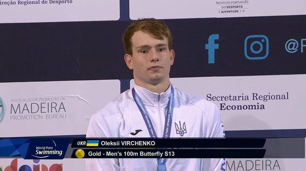 Олексій Вірченко приніс Україні першу медаль на Чемпіонаті світу з паралімпійського плавання