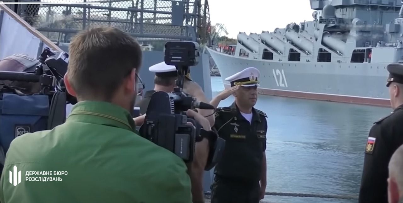 Колаборанту-командиру корабля рф «Адмірал Макаров» повідомлено про підозру у держзраді – ДБР