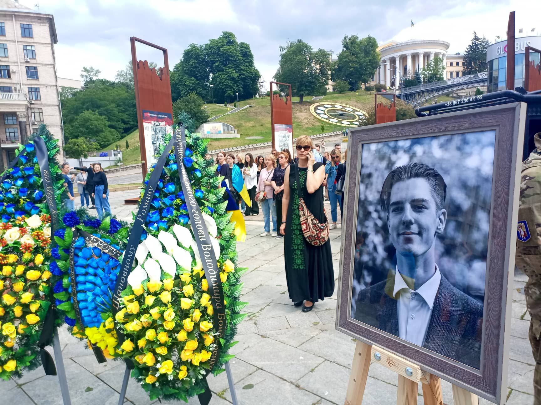 Розвідник і активіст Роман Ратушний похований на Байковому кладовищі, фото