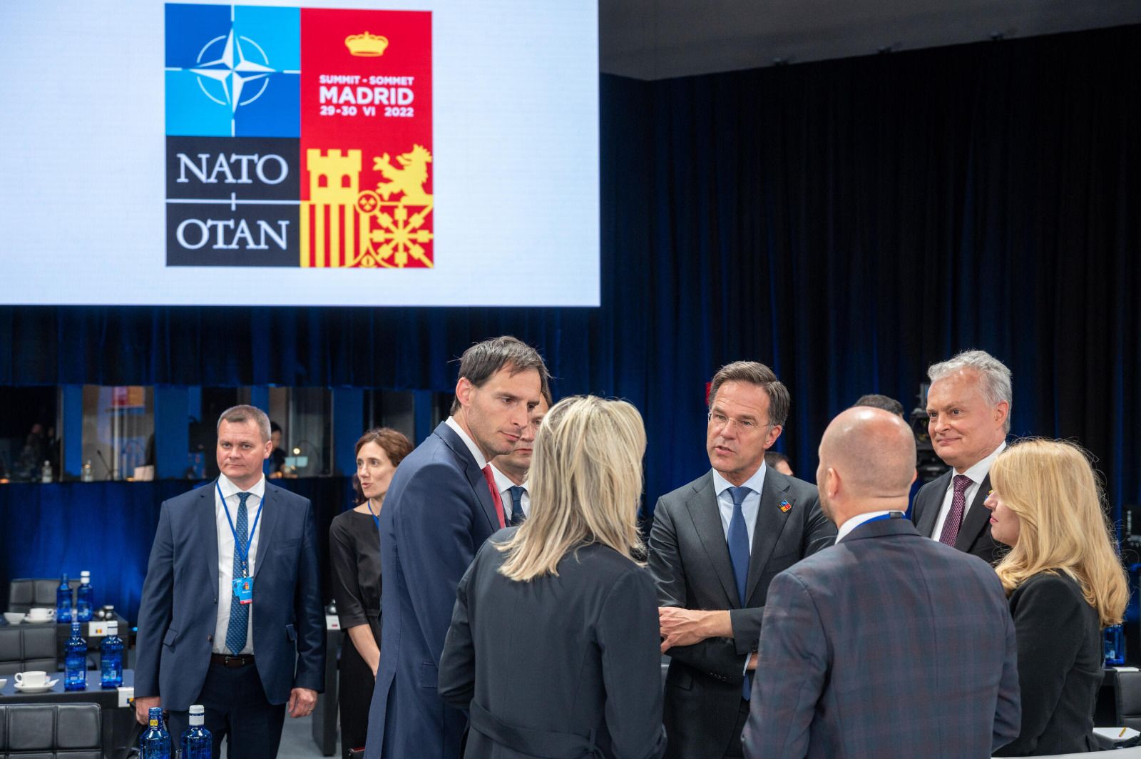 Прем´єр-міністр Нідерландів Марк Рютте на саміті НАТО в Мадриді