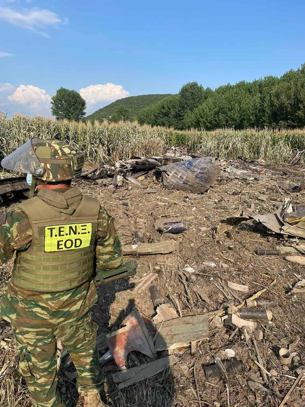 У Греції знайдено тіла всіх українських льотчиків після катастрофи АН-12