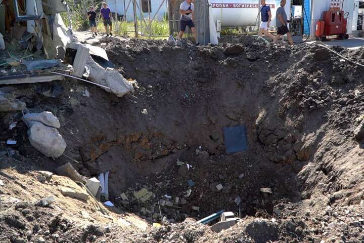 Ракетними ударами по Миколаєву росіяни знищили склад із тисячами тонн продуктів