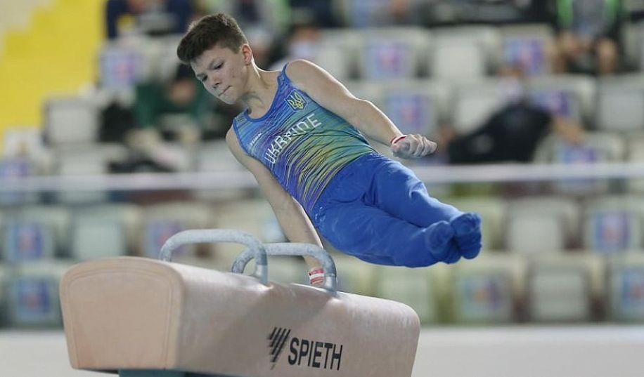 ЄЮОФ-2022: 16-річний гімнаст Радомир Стельмах здобув перше золото