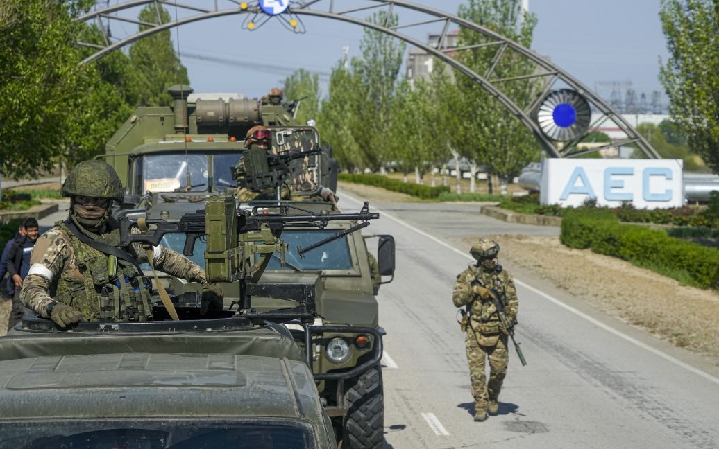 Розгортання російських військових та озброєння на території ЗАЕС - неприйнятне