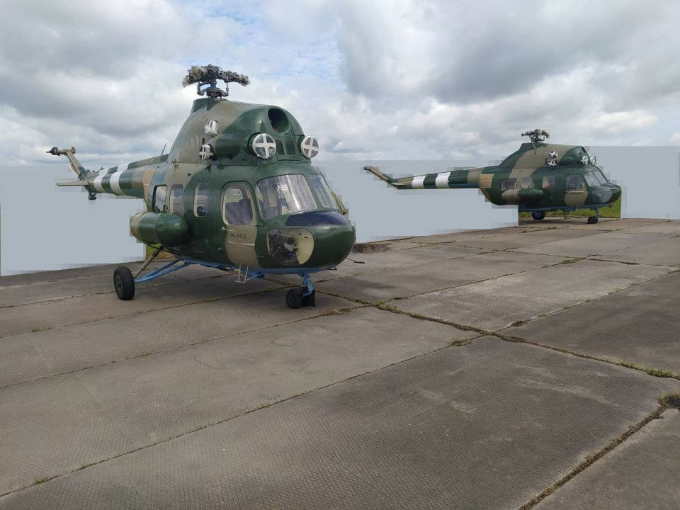 Латвія подарувала ЗСУ вертольоти Мі-17 і Мі-2