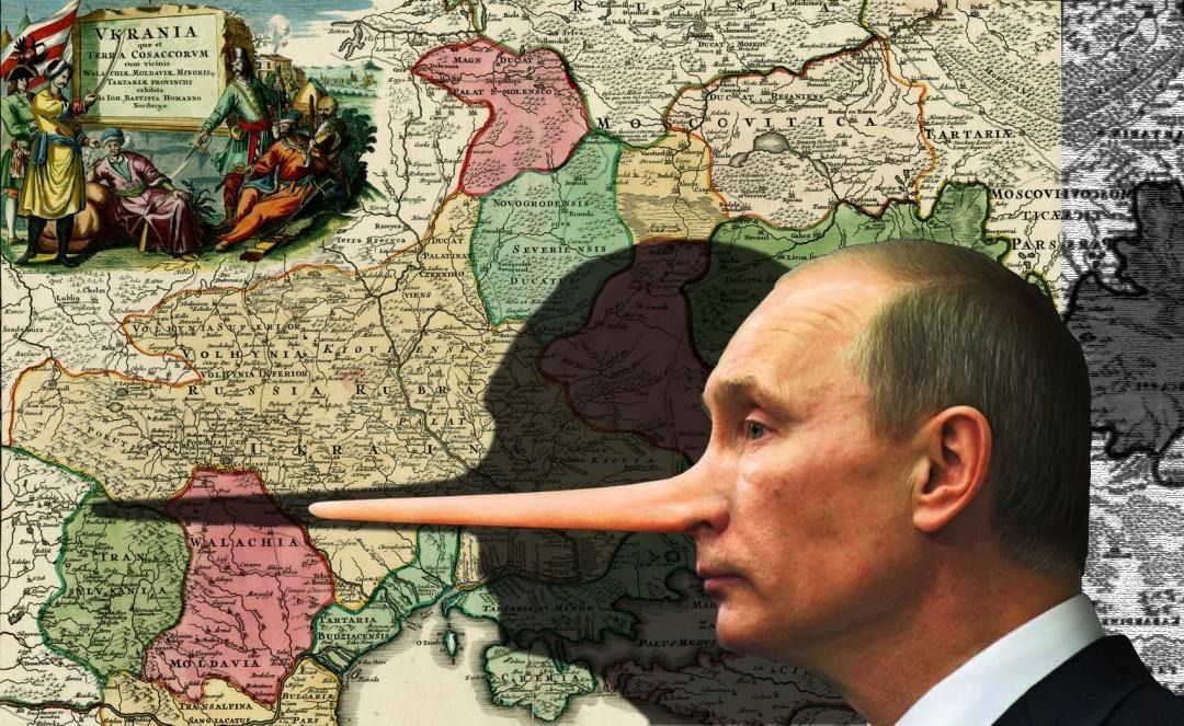 Путінські псевдоісторичні опуси переповнені брехнею та маніпуляціями.