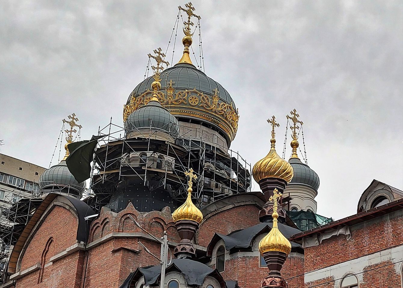 У Києві жителі міста виступили проти будівництва храму московського патріархату