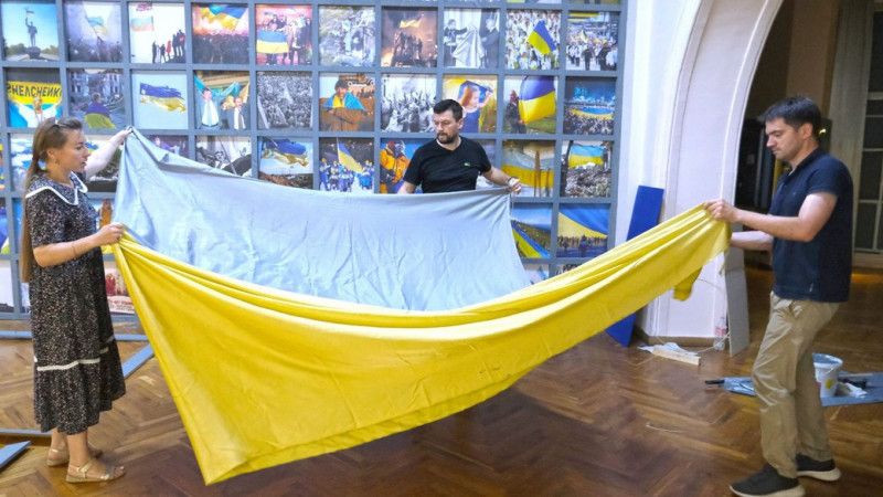 Прапори Незалежності: у Києві представлять колекцію стягів за останні 100 років