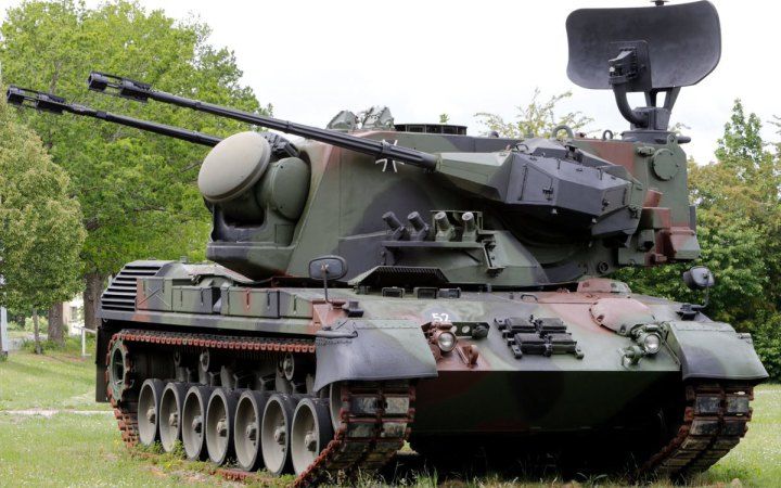 Німеччина додатково віддала Україні шість САУ Gepard