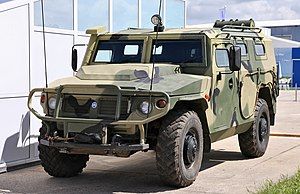 "Тигр" - російський багатоцільовий автомобіль підвищеної прохідності, бронеавтомобіль, армійський автомобіль-всешляховик.