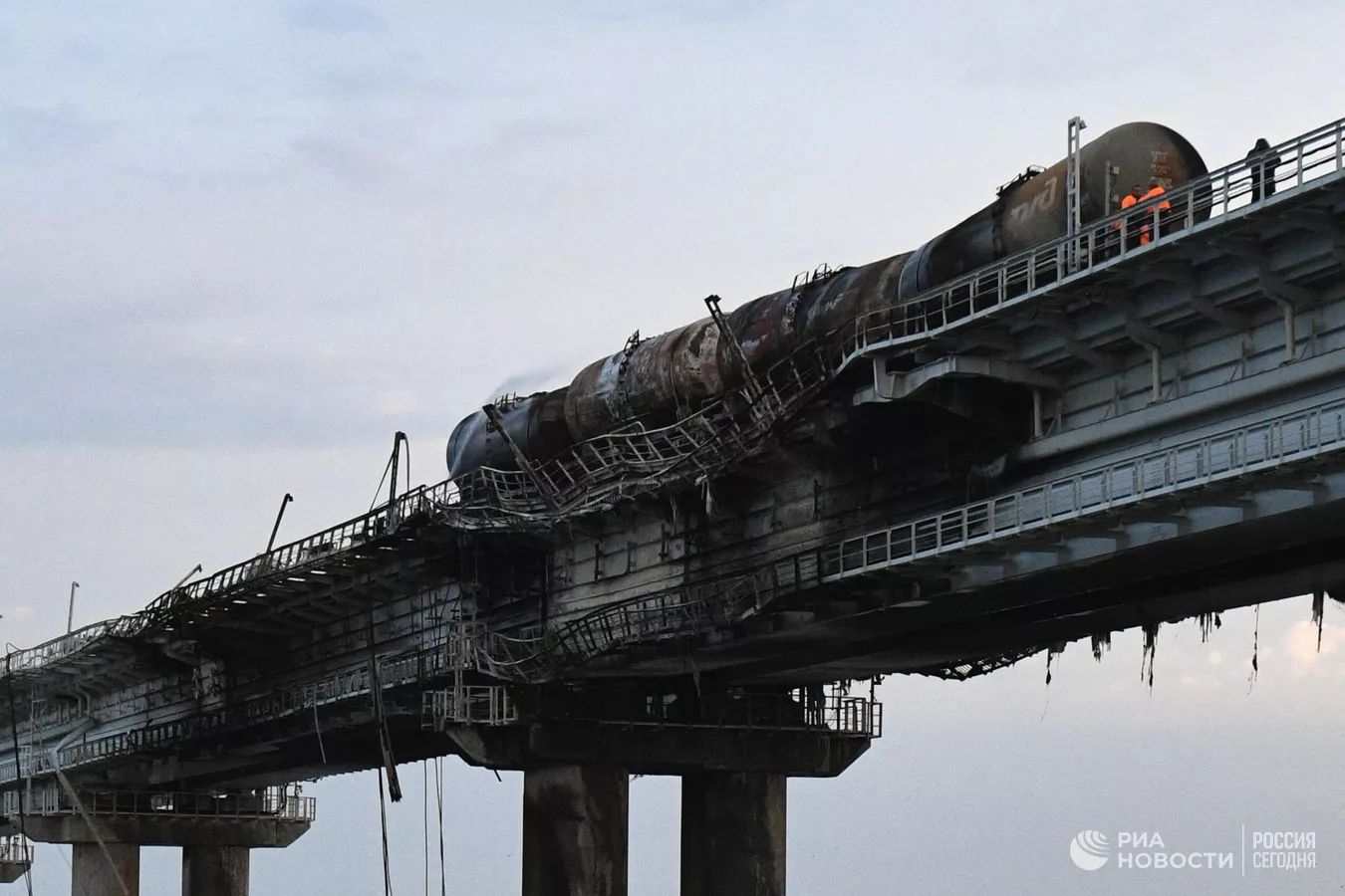 ФСБ «повісило» вибух Кримського моста на ГУР та Буданова