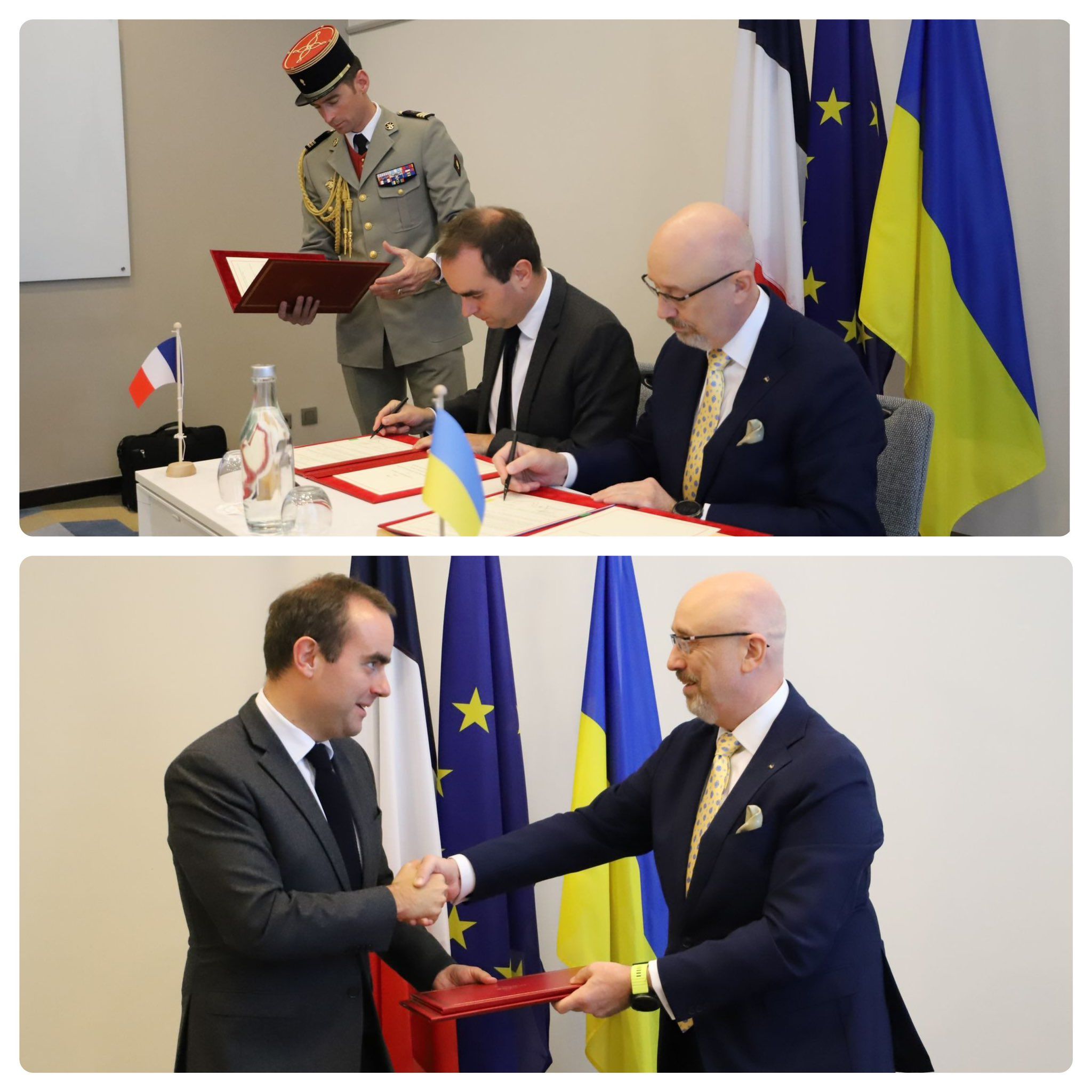 Україна і Франція підписали угоду про гранти у сфері оборони