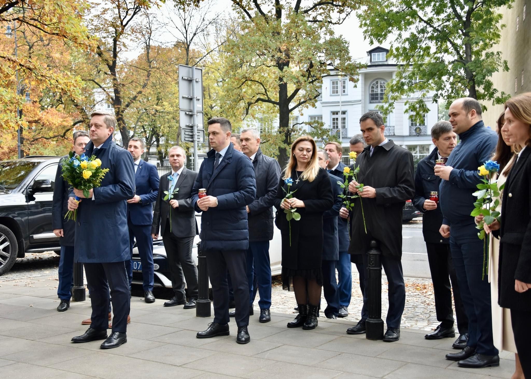 У Польщі вшановано пам’ять борців за Європейську Україну, Героїв Небесної Сотні, усіх полеглих військових, добровольців, волонтерів, жертв російської агресії