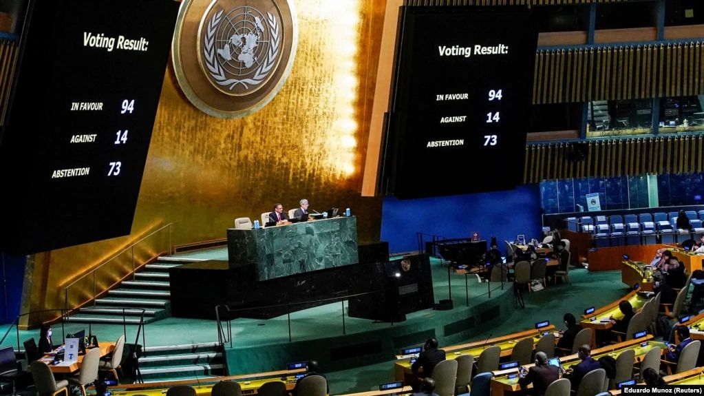 Генасамблея ООН проголосувала за виплату росією репарацій Україні