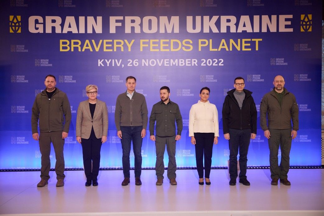 Володимир Зеленський, виступаючи на саміті, завив, що мета України врятувати від голоду щонайменше 5 млн людей