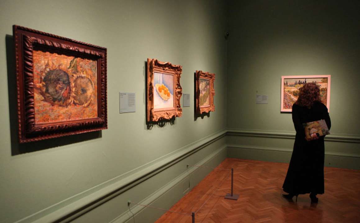 Крім вивезеної   51 картини, експозиція містить ще близько 18 українських робіт, у тому числі із приватних колекцій.