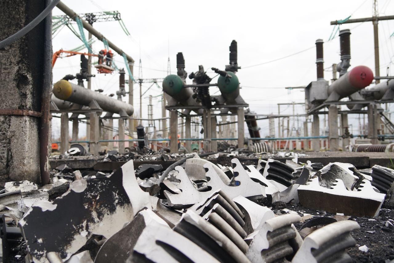 Наслідки ударів по енергетичній інфраструктурі України