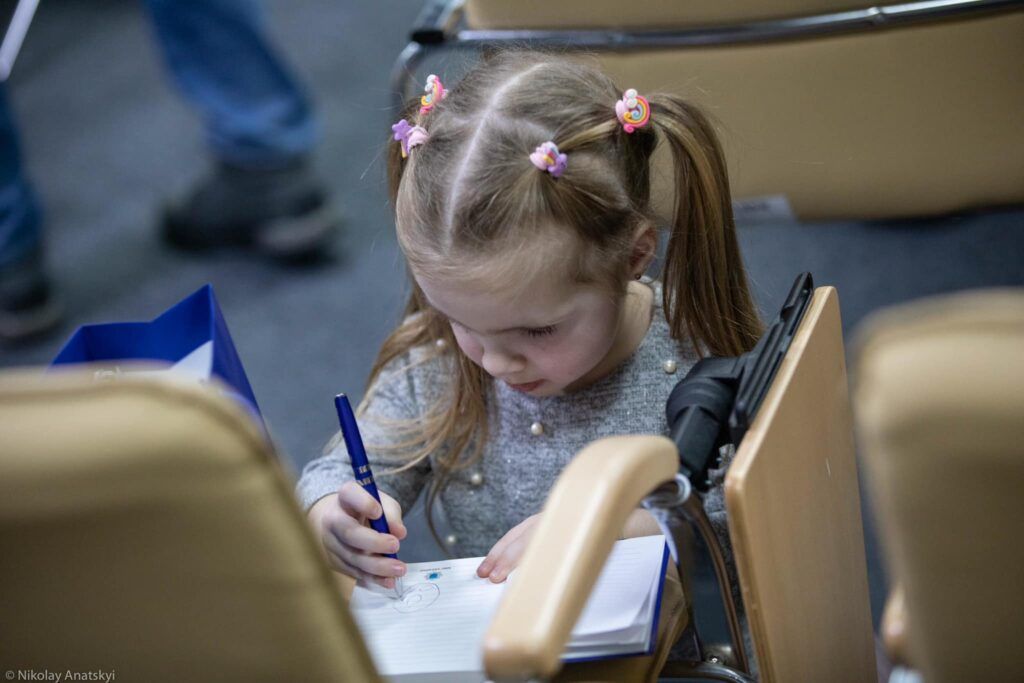 4-річна Мілана Близнюк - переможниця конкурсу.