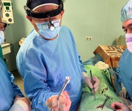 У Інституті серцево-судинної хірургії імені Амосова відкрили відділення воєнної кардіохірургії