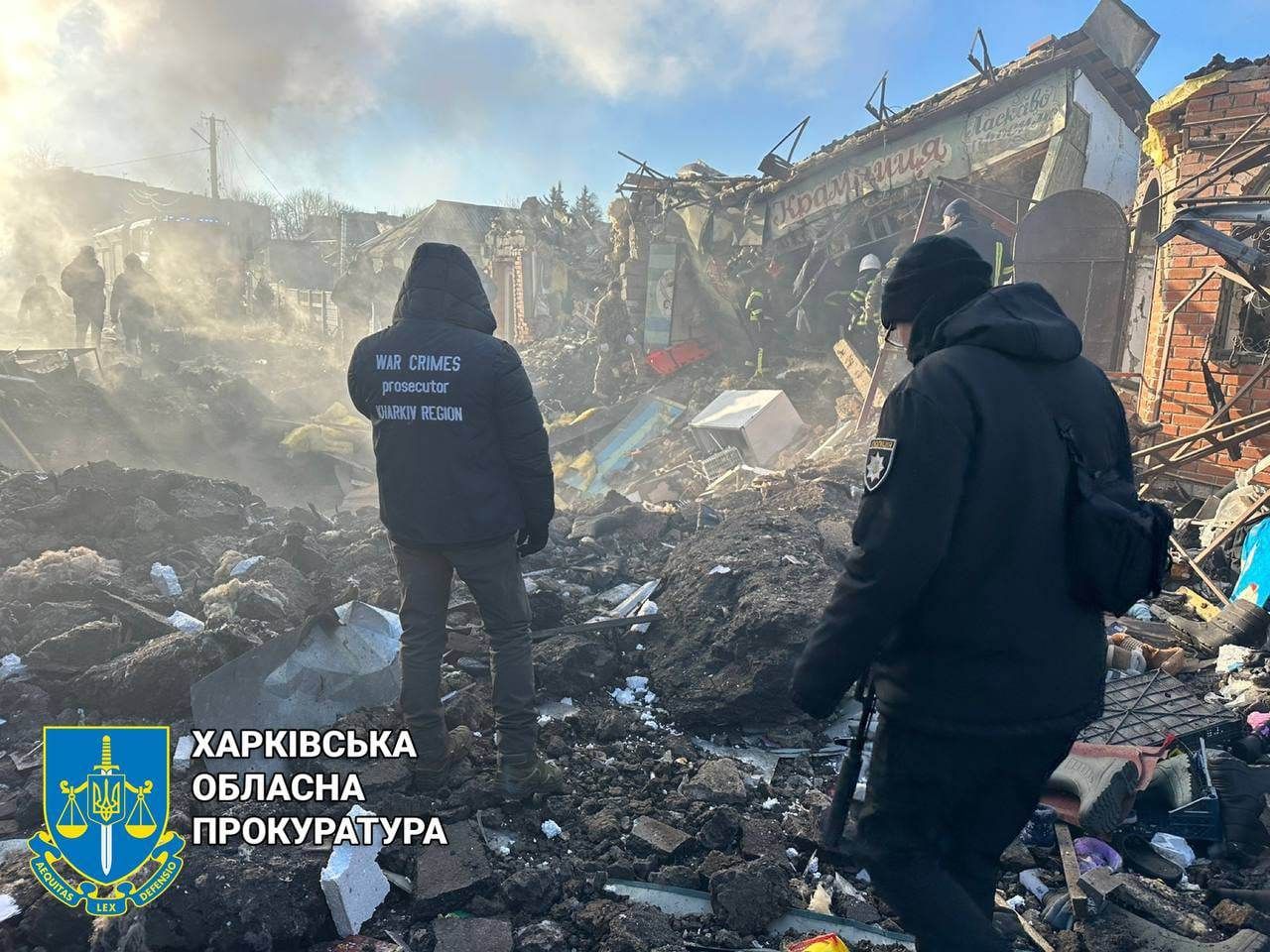 На Харківщині рашисти вгатили по ринку, є загиблі й поранені, фото