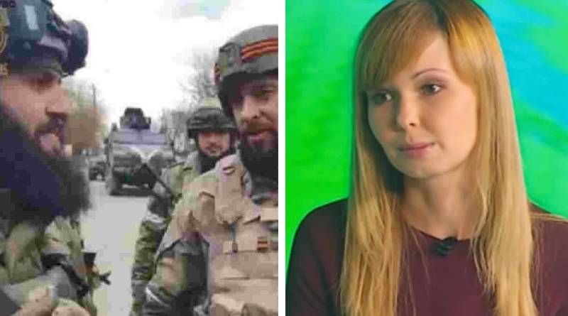 Російська пропагандистка Зєнкова згвалтована кадирівцями у Мелітополі