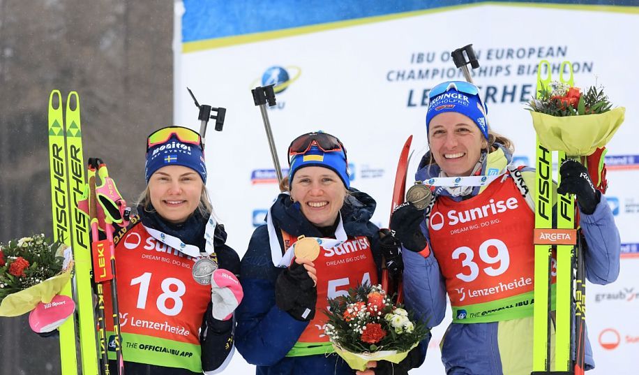 Медальний почин: на чемпіонаті Європи в Швейцарії українські біатлоністи здобули три нагороди