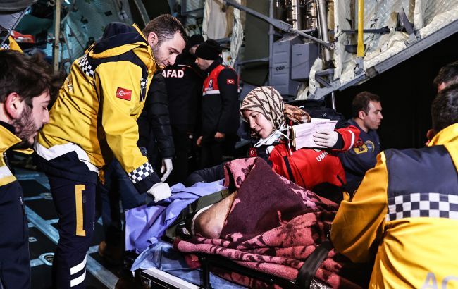 Українці та її синові вдалося вижити після смертоносного стихійного лиха в Туреччині
