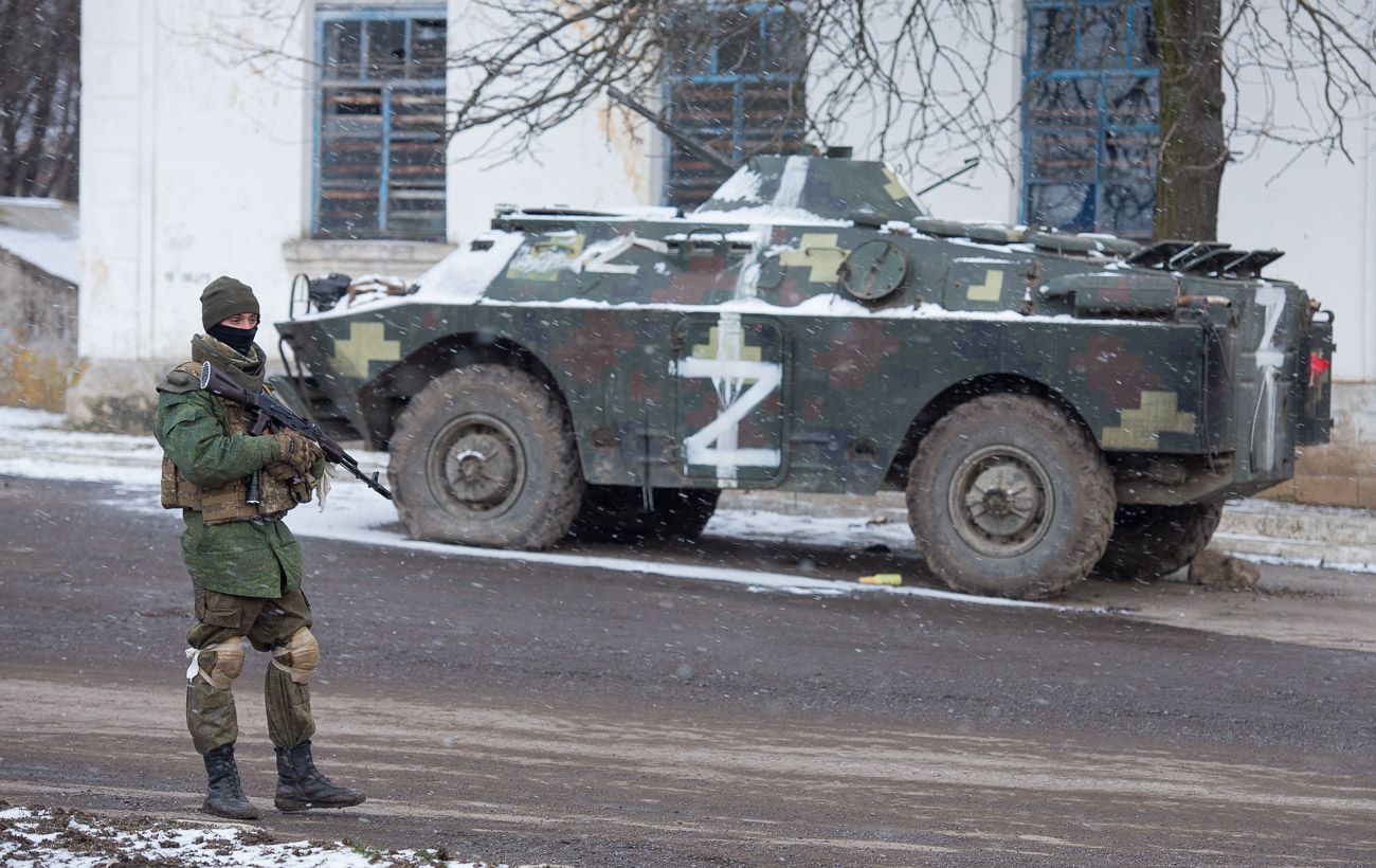 Окупанти самі видали розташування своєї ремонтної бази на Луганщині