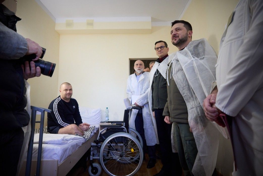 Польща пропонує лікування та реабілітацію 2,5 тис поранених бійців ЗСУ