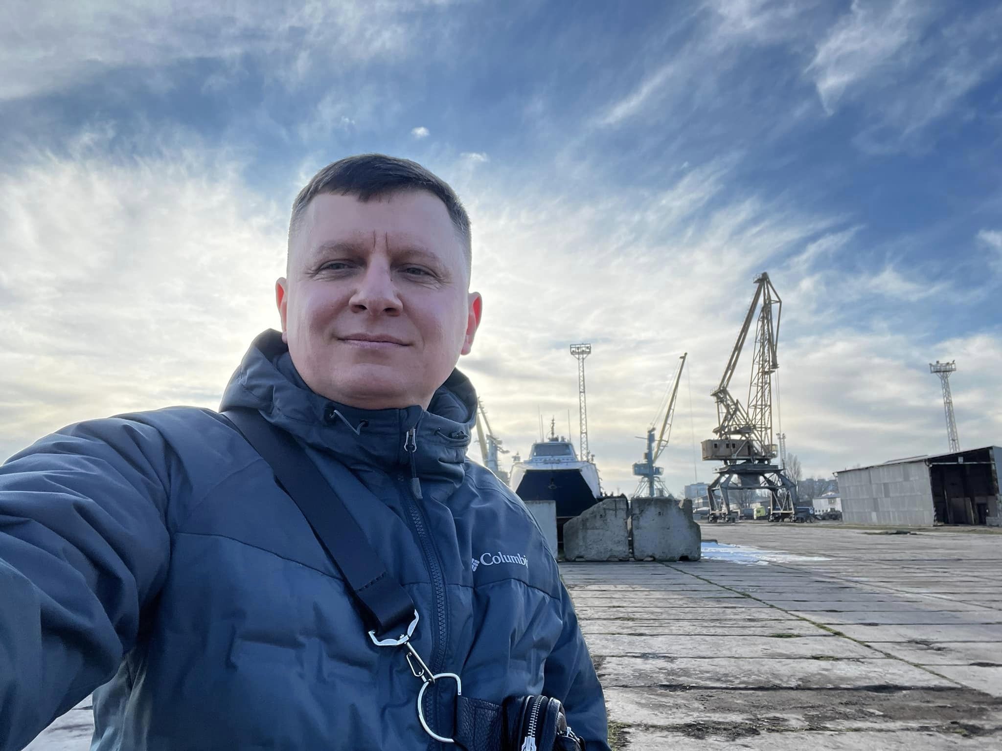Олекандр Славський радіє продажу Білгород-Дністровського порту.