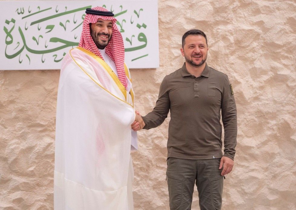 У Саудівській Аравії Президент України зустрівся зі Спадкоємним принцом, Прем’єр-міністром Мухаммадом бін Салманом аль Саудом