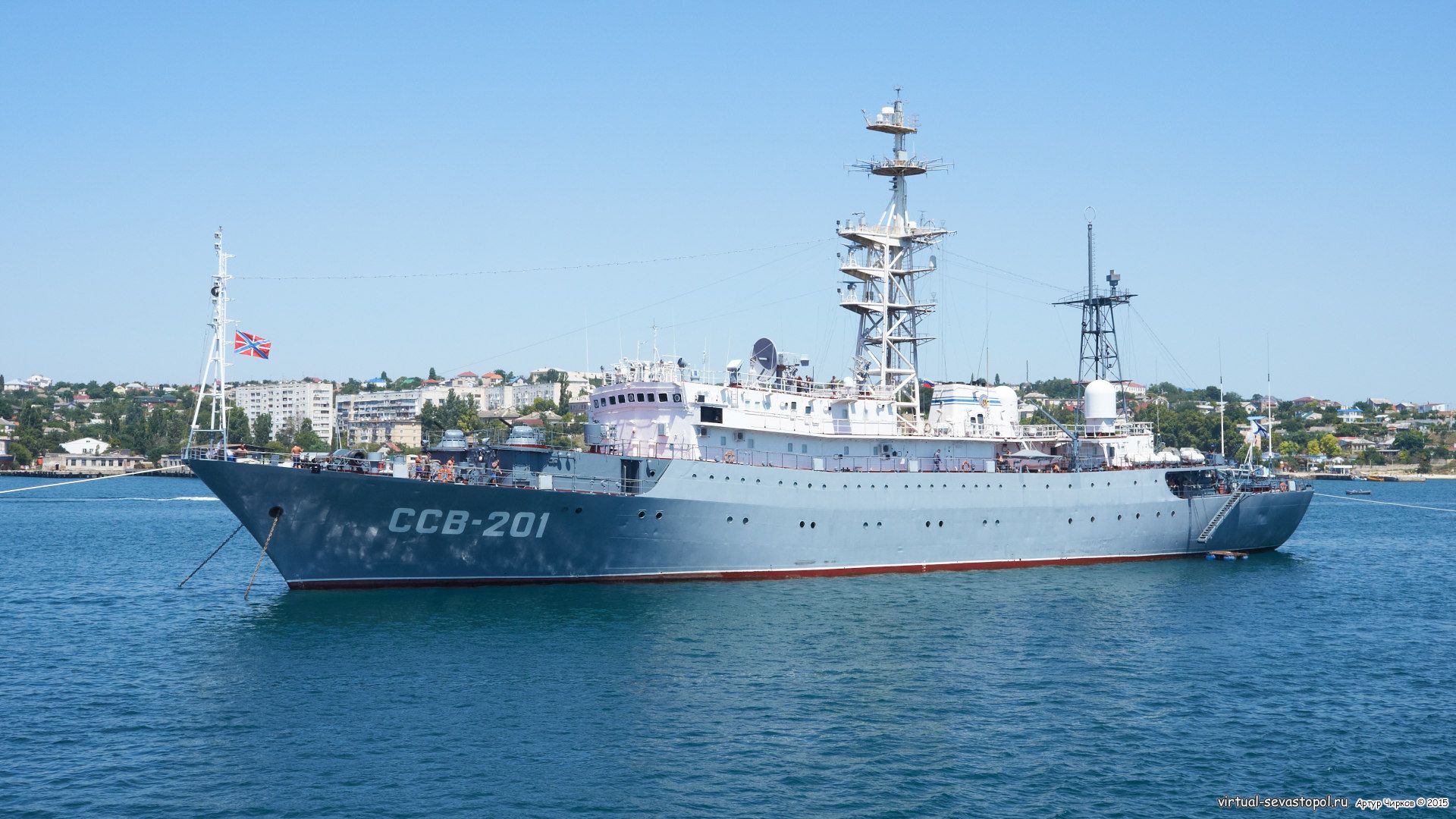 У Чорному морі дрони атакували російський корабель «Приазов’я»