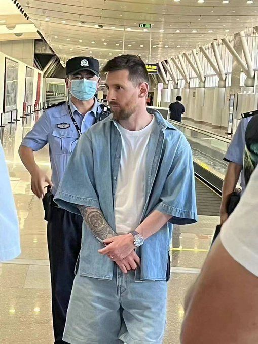 Ліонель Мессі був затриманий в аеропорту Пекіна, бо забув про візу