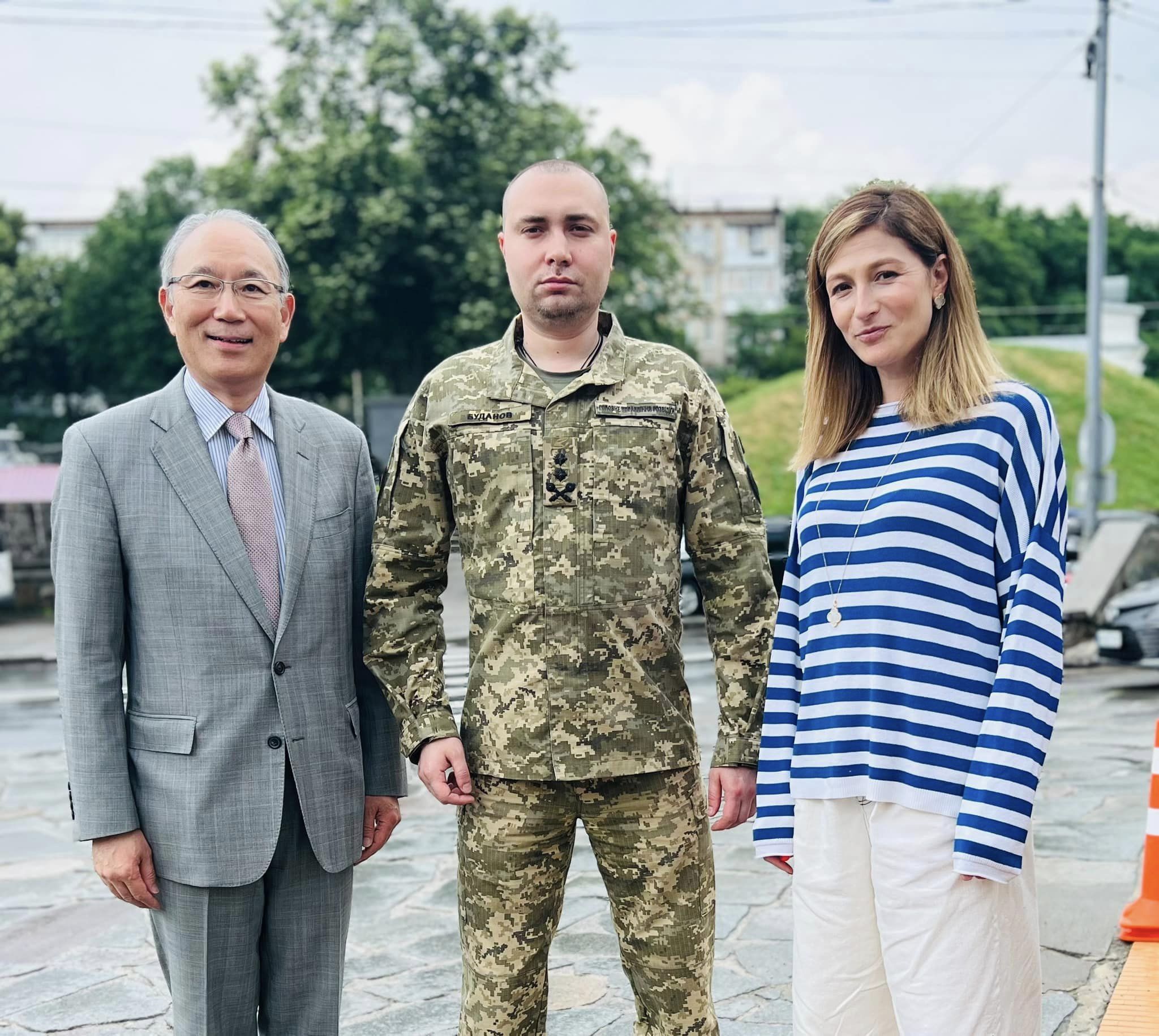 Контрпропаганда: Кирило Буданов зустрівся з послом Японії