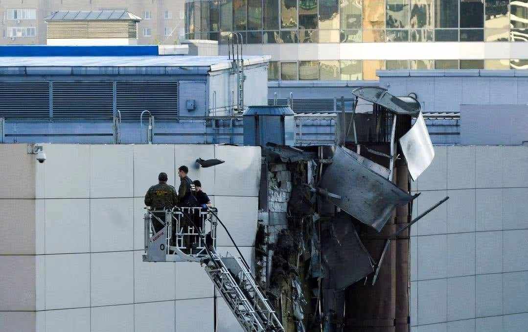 Москву атаковано безпілотником – пошкоджено «Експоцентр»