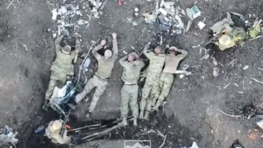 Бійці «Едельвейсу» полонили п'ятьох російських окупантів, відео