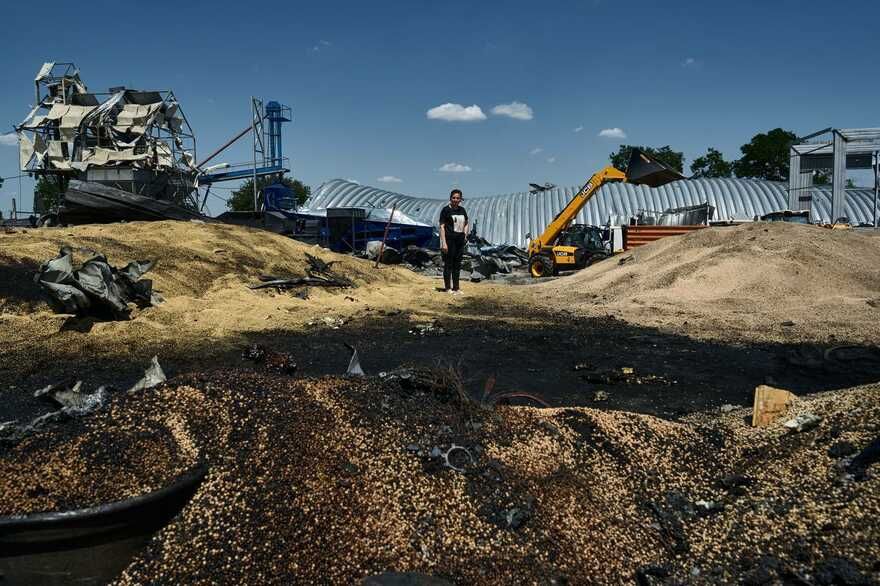 120 тонн зерна знищено на Одещині.