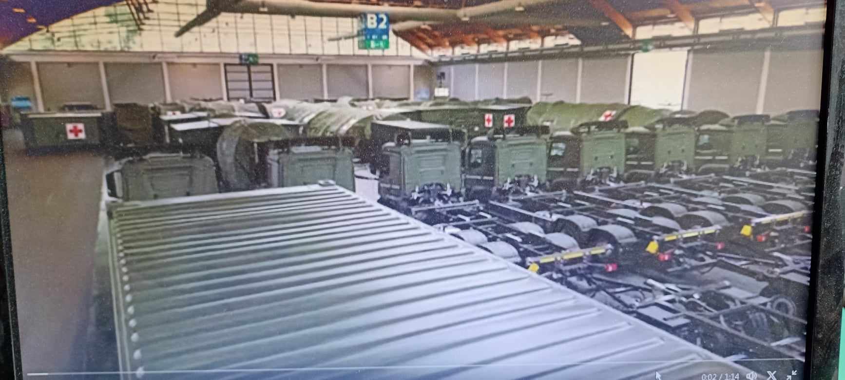 Пакет військової допомоги: Rheinmetall передає мобільний польовий госпіталь ЗСУ